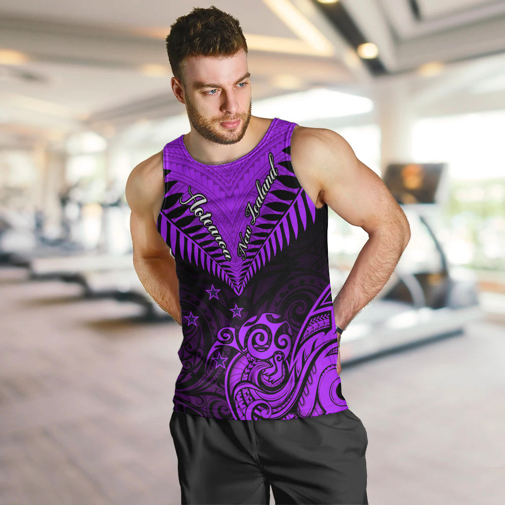 personalised-aotearoa-men-tank-top-maori-kiwi-purple-fern