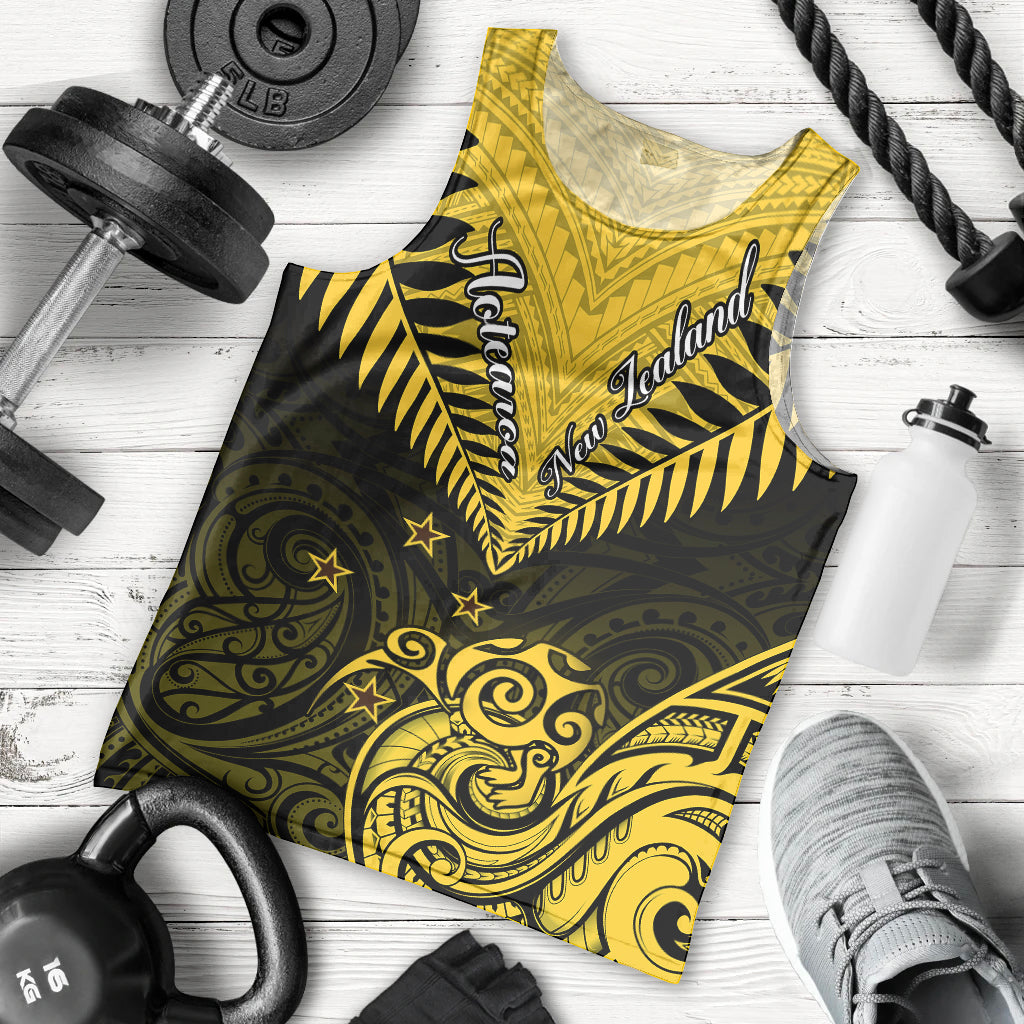 personalised-aotearoa-men-tank-top-maori-kiwi-yellow-fern