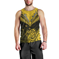 personalised-aotearoa-men-tank-top-maori-kiwi-yellow-fern