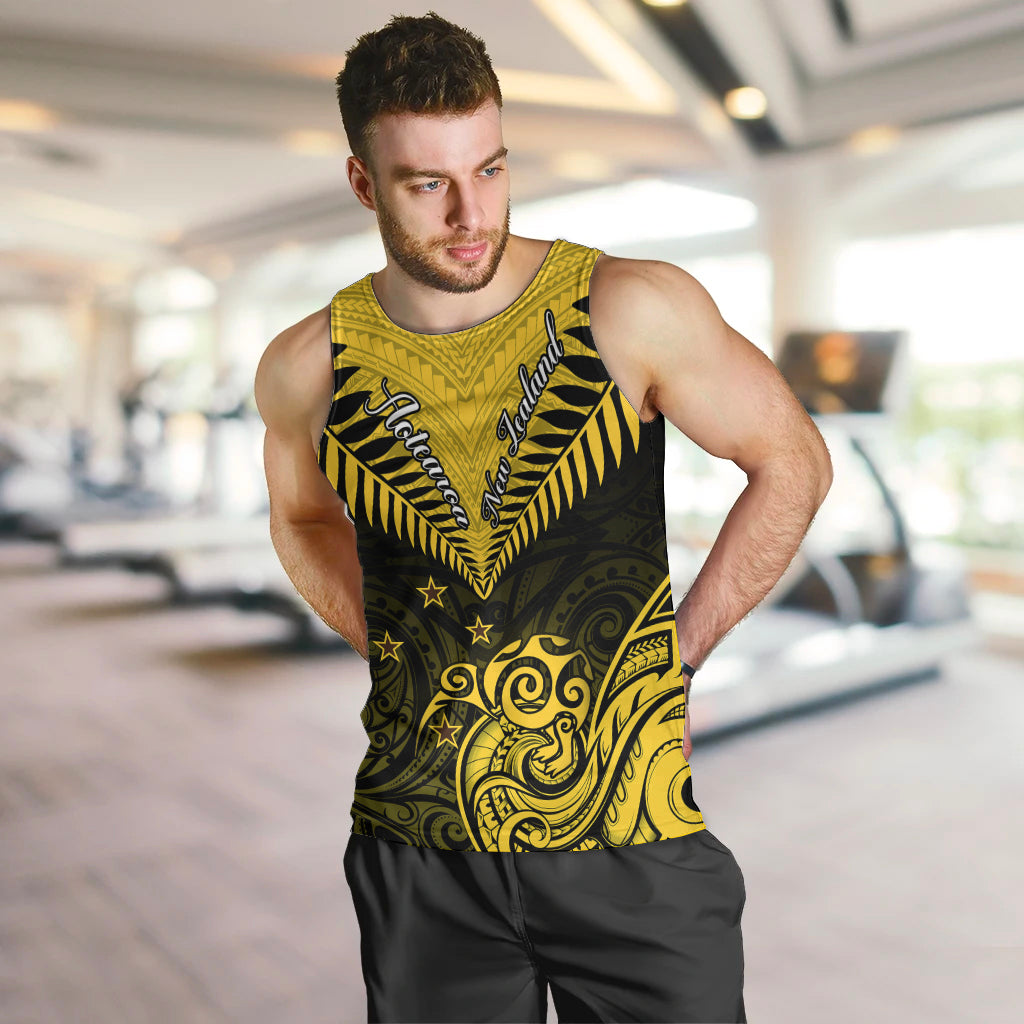personalised-aotearoa-men-tank-top-maori-kiwi-yellow-fern