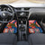 Czech Republic Independence Day Car Mats Czechia Coat Of Arms Embroidery Motif - Wonder Print Shop
