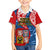Czech Republic Independence Day Kid Hawaiian Shirt Czechia Coat Of Arms Embroidery Motif - Wonder Print Shop