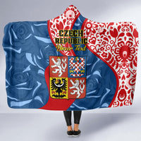 personalised-czech-republic-independence-day-hooded-blanket-czechia-coat-of-arms-embroidery-motif