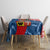 Personalised Czech Republic Independence Day Tablecloth Czechia Coat Of Arms Embroidery Motif - Wonder Print Shop