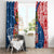 Personalised Czech Republic Independence Day Window Curtain Czechia Coat Of Arms Embroidery Motif - Wonder Print Shop