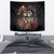 Sugar Skull Couple Valentine Tapestry Roses Romantic Love