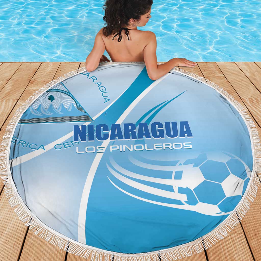Nicaragua Football Beach Blanket Vamos Los Pinoleros