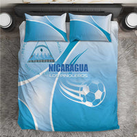 Nicaragua Football Bedding Set Vamos Los Pinoleros
