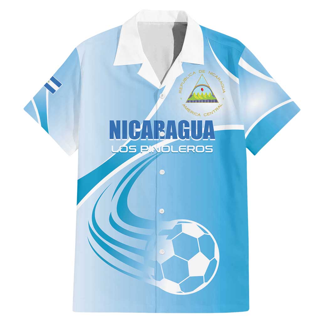 Custom Nicaragua Football Family Matching Mermaid Dress and Hawaiian Shirt Vamos Los Pinoleros