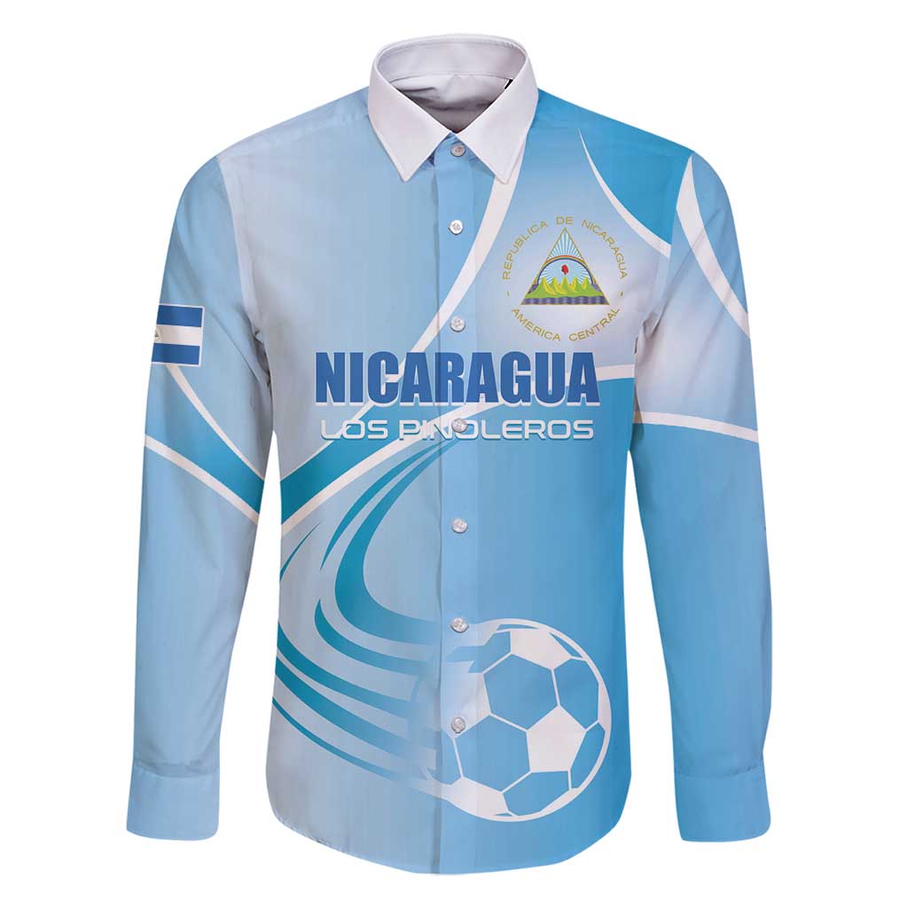 Custom Nicaragua Football Family Matching Summer Maxi Dress and Hawaiian Shirt Vamos Los Pinoleros