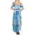 Custom Nicaragua Football Family Matching Summer Maxi Dress and Hawaiian Shirt Vamos Los Pinoleros