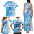 Custom Nicaragua Football Family Matching Tank Maxi Dress and Hawaiian Shirt Vamos Los Pinoleros