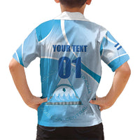 Custom Nicaragua Football Hawaiian Shirt Vamos Los Pinoleros