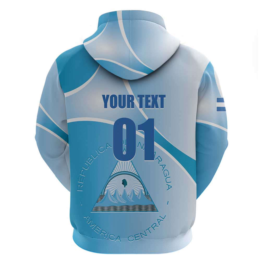 Custom Nicaragua Football Hoodie Vamos Los Pinoleros