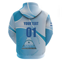 Custom Nicaragua Football Hoodie Vamos Los Pinoleros