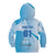 Custom Nicaragua Football Kid Hoodie Vamos Los Pinoleros