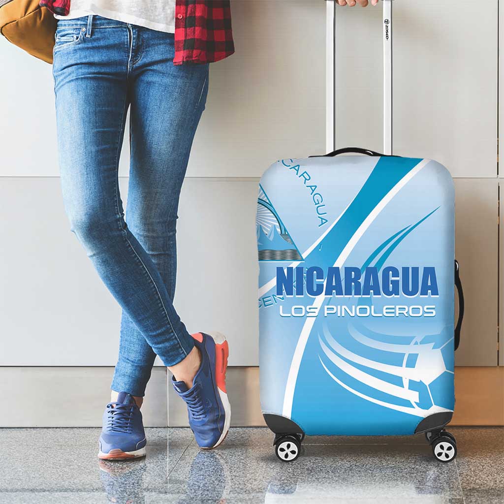 Nicaragua Football Luggage Cover Vamos Los Pinoleros