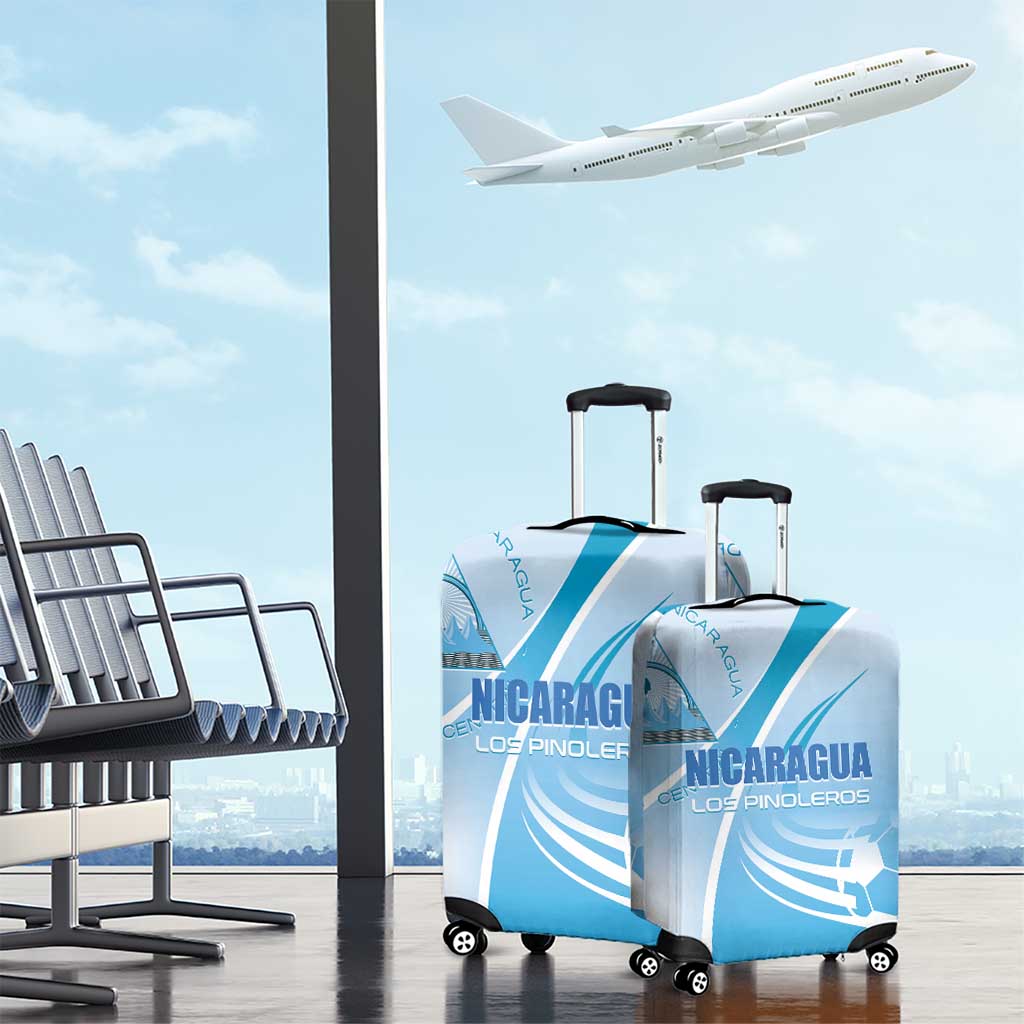 Nicaragua Football Luggage Cover Vamos Los Pinoleros