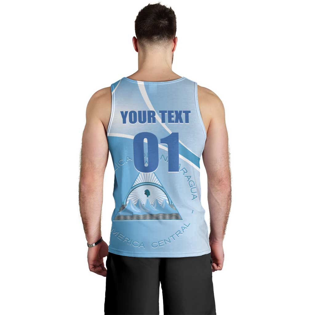 Custom Nicaragua Football Men Tank Top Vamos Los Pinoleros