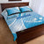 Nicaragua Football Quilt Bed Set Vamos Los Pinoleros