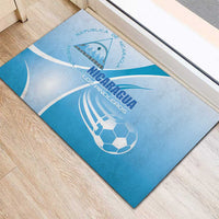 Nicaragua Football Rubber Doormat Vamos Los Pinoleros