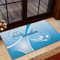 Nicaragua Football Rubber Doormat Vamos Los Pinoleros