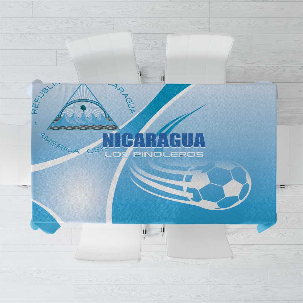 Nicaragua Football Tablecloth Vamos Los Pinoleros
