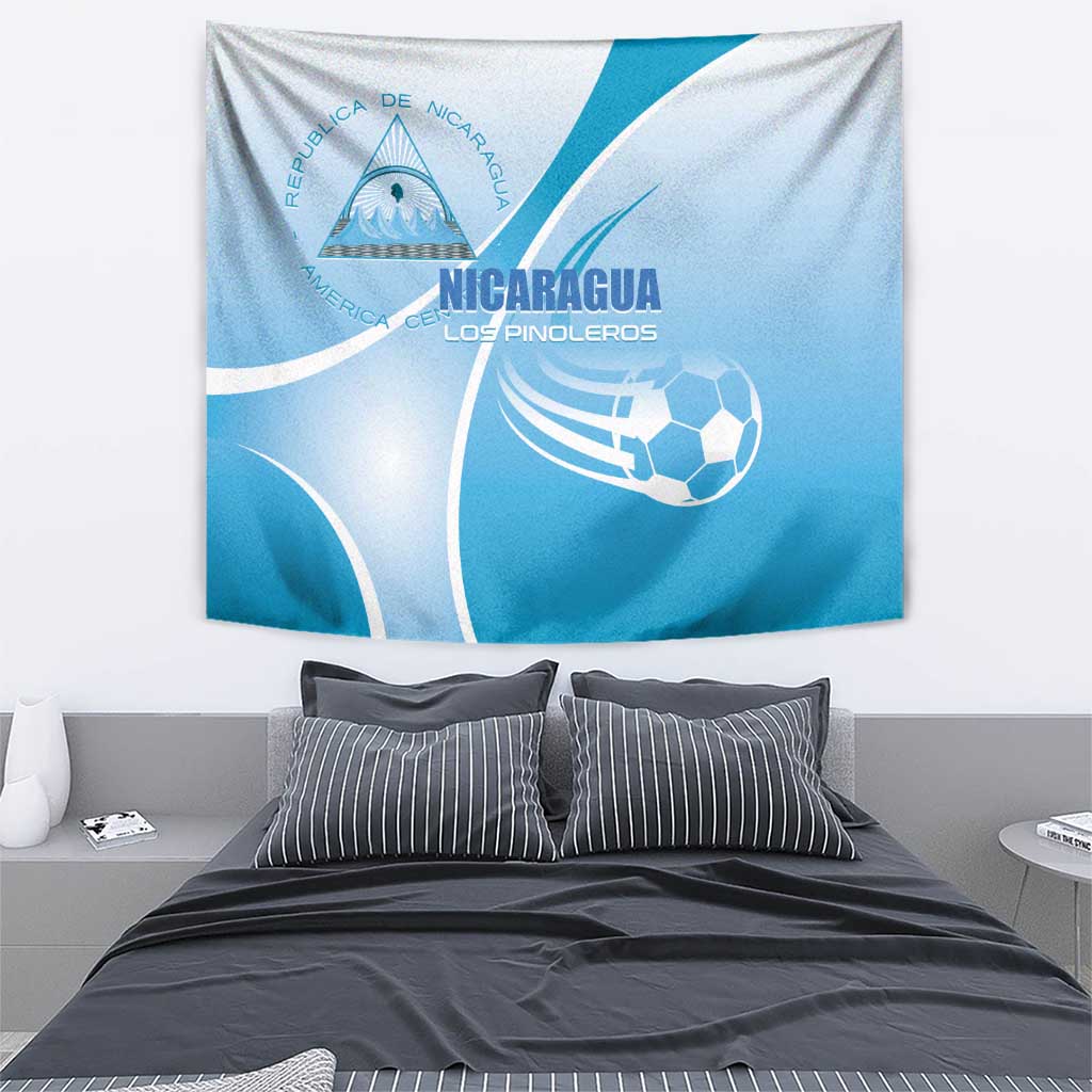 Nicaragua Football Tapestry Vamos Los Pinoleros
