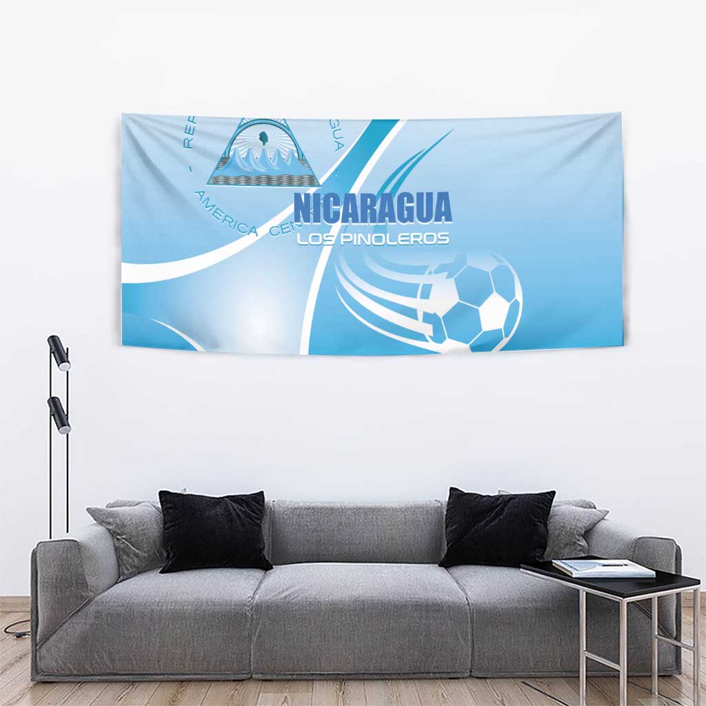Nicaragua Football Tapestry Vamos Los Pinoleros