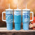 Custom Nicaragua Football Tumbler With Handle Vamos Los Pinoleros