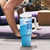 Custom Nicaragua Football Tumbler With Handle Vamos Los Pinoleros