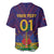 Custom Haiti Football Baseball Jersey Come On Les Grenadiers