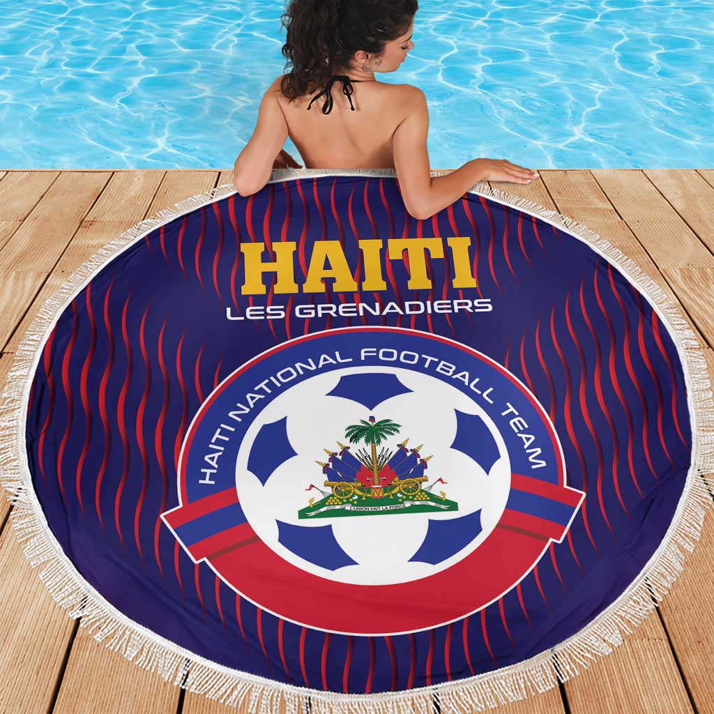 Haiti Football Beach Blanket Come On Les Grenadiers