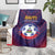 Haiti Football Blanket Come On Les Grenadiers