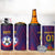 Custom Haiti Football 4 in 1 Can Cooler Tumbler Come On Les Grenadiers