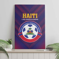 Haiti Football Canvas Wall Art Come On Les Grenadiers