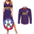 Custom Haiti Football Couples Matching Summer Maxi Dress and Long Sleeve Button Shirt Come On Les Grenadiers