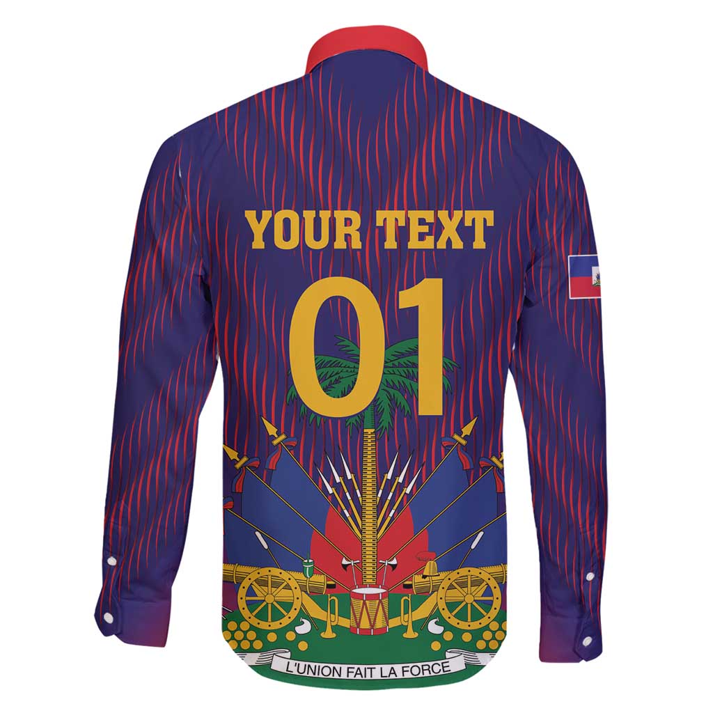 Custom Haiti Football Family Matching Puletasi and Hawaiian Shirt Come On Les Grenadiers