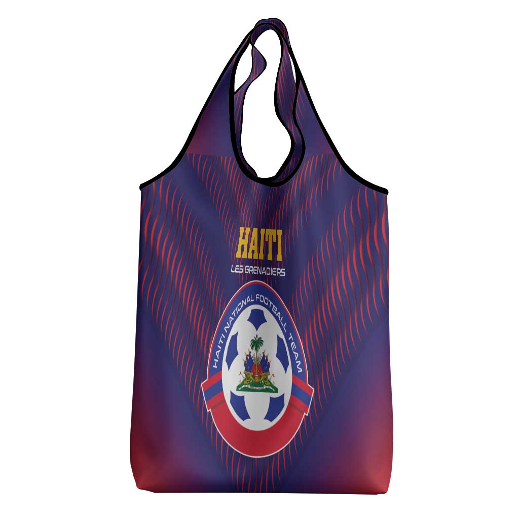 Haiti Football Grocery Bag Come On Les Grenadiers