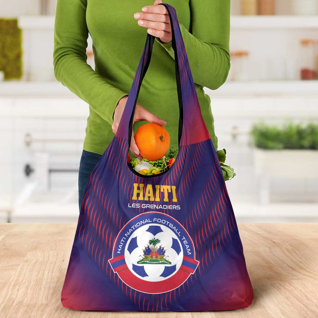 Haiti Football Grocery Bag Come On Les Grenadiers