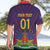 Custom Haiti Football Hawaiian Shirt Come On Les Grenadiers