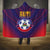 Haiti Football Hooded Blanket Come On Les Grenadiers