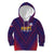 Custom Haiti Football Kid Hoodie Come On Les Grenadiers