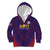 Custom Haiti Football Kid Hoodie Come On Les Grenadiers