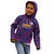 Custom Haiti Football Kid Hoodie Come On Les Grenadiers