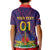 Custom Haiti Football Kid Polo Shirt Come On Les Grenadiers