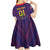 Custom Haiti Football Kid Short Sleeve Dress Come On Les Grenadiers