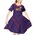 Custom Haiti Football Kid Short Sleeve Dress Come On Les Grenadiers