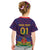 Custom Haiti Football Kid T Shirt Come On Les Grenadiers