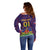 Custom Haiti Football Off Shoulder Sweater Come On Les Grenadiers